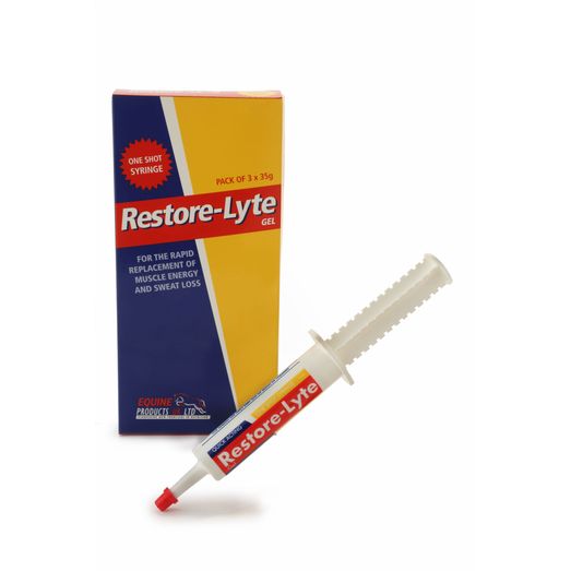 Equine Products Restore-Lyte Gel - 3 X 35 GM SYRINGE