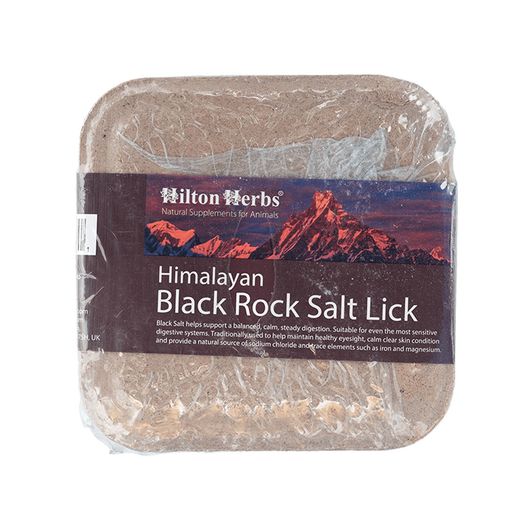 Hilton Herbs Himalayan Black Rock Salt Lick - 1 KG