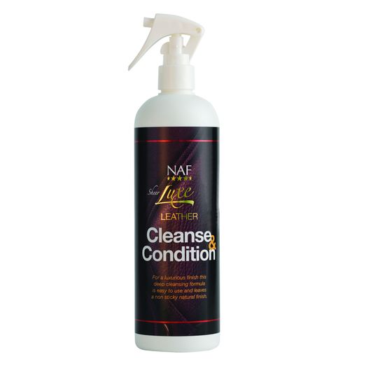 NAF Sheer Luxe Leather Cleanse &amp; Condition - 500 ML