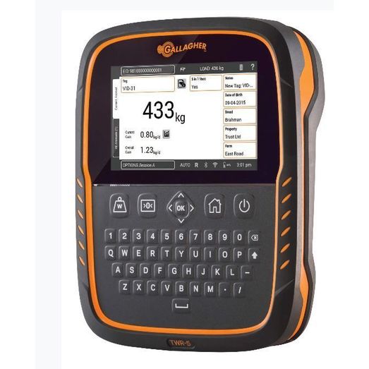 Gallagher TWR-5 EID Weigh Scale with Data Collector and Reader