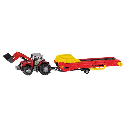 Siku Massey Ferguson Tractor with Conveyor 1:50