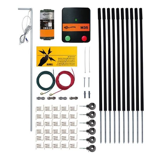 Gallagher Garden Electric Fence Kit 50cm Posts M35 230V