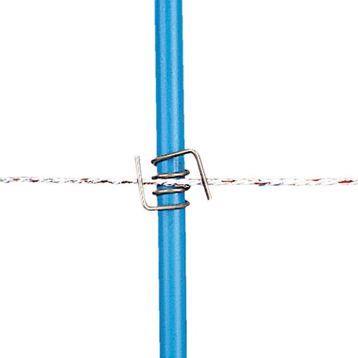 10 x Gallagher Stainless steel Clip for Plastic post 13mm