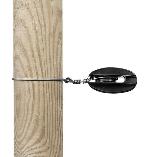 100 x Gallagher Corner Insulator Black