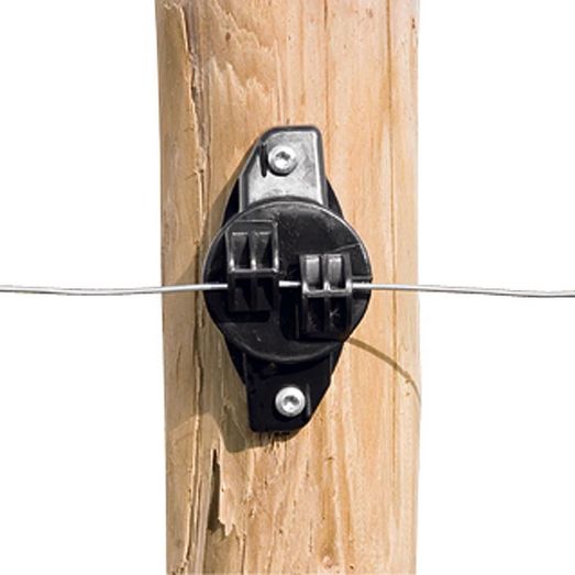 175 x Gallagher W-insulator Small black