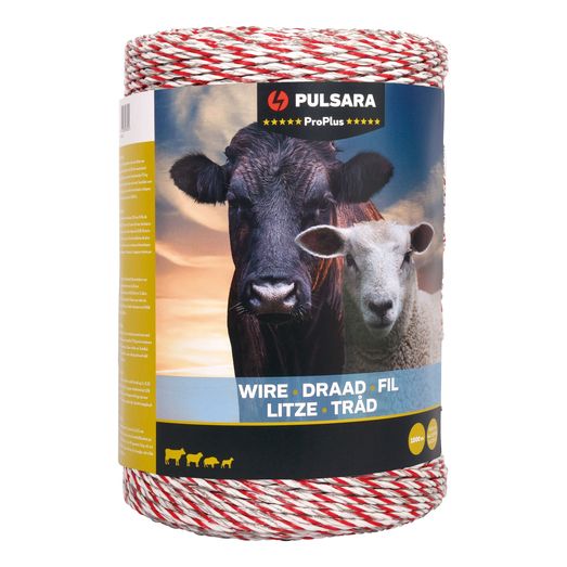 Pulsara Fence Polywire Pro Plus white