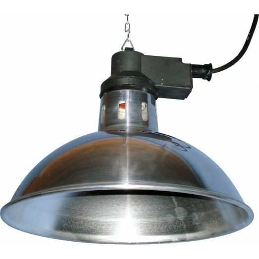 Intelec Traditional Infra-Red Lamp 11 3/4 Inch Shade