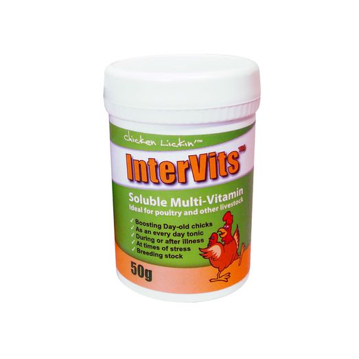 Chicken Lickin Intervits Soluble Poultry Multi Vitamins