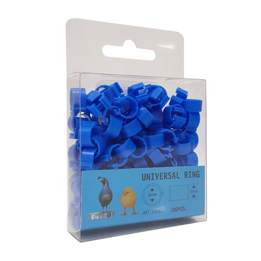 Eton Clic Leg Rings 6mm (100 Pack)