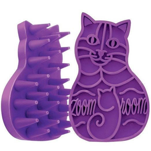KONG Cat Zoomgroom Rubber Massager