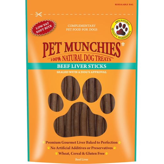 Pet Munchies Beef Liver Sticks