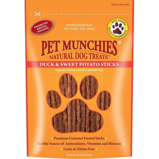 Pet Munchies Duck &amp; Sweet Potato Sticks