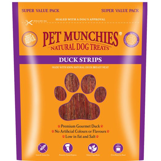 Pet Munchies Duck Strips