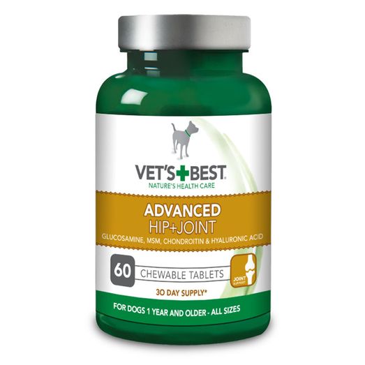 Vets Best Advanced Hip &amp; Joint Tablets For Dogs