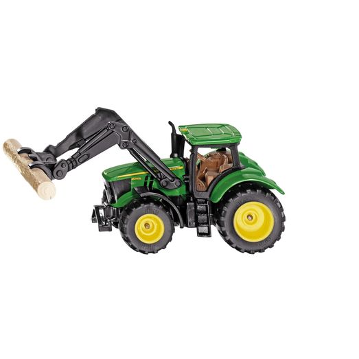Siku John Deere 6215R Tractor with Log Grabber 1:87