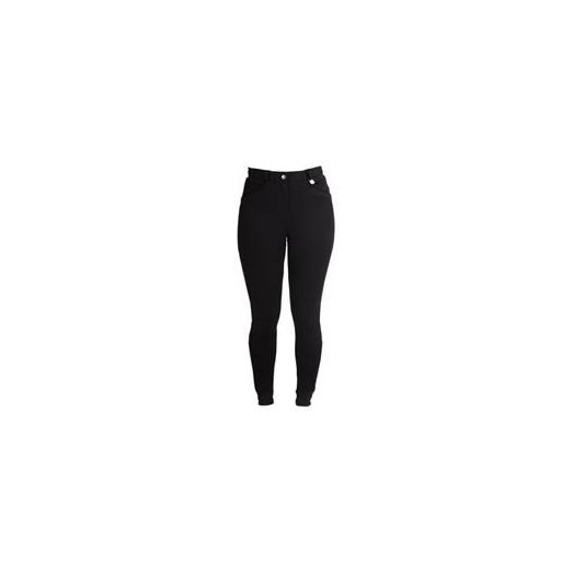 Caldene Breeches Aintree Mid Waist Full Seat Ladies Black