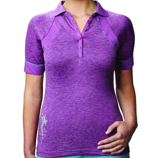 Tottie Polo Shirt Wycombe Stretch Magenta