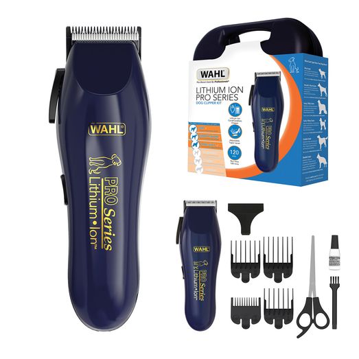 Wahl Pro Series Mains/Cordless Lithium Ion Pet Clipper Kit