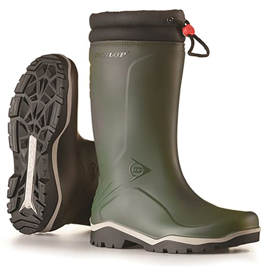 Dunlop Blizzard Winter Wellington Boot Green