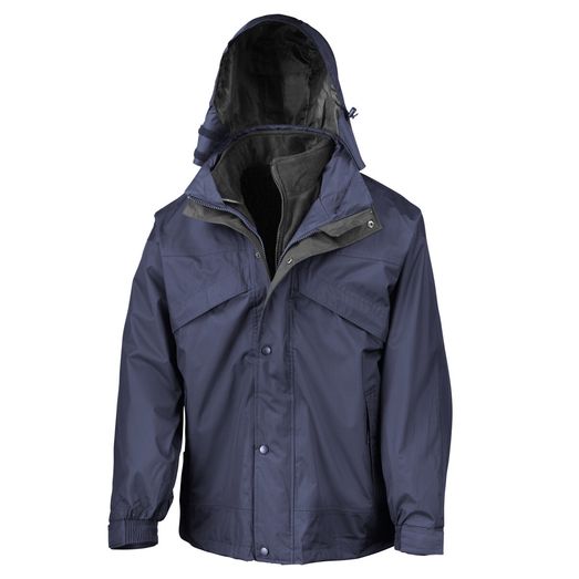 Result 3-in-1 Zip and Clip Jacket Navy Blue