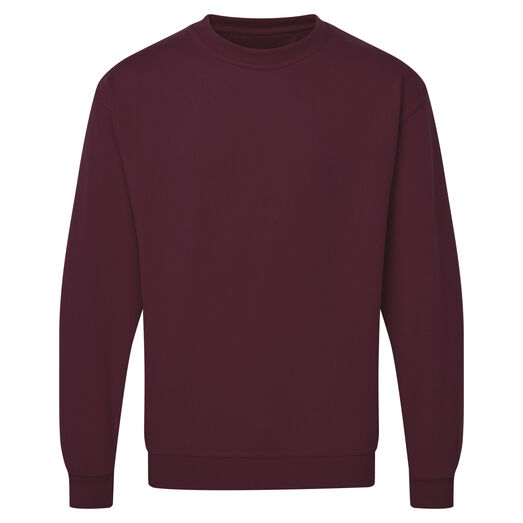 Ultimate Clothing Company 50/50 Regular Set-In Sweatshirt Burgundy