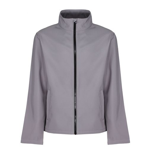 Regatta Ablaze Men's Printable Softshell Rock Grey/ Black