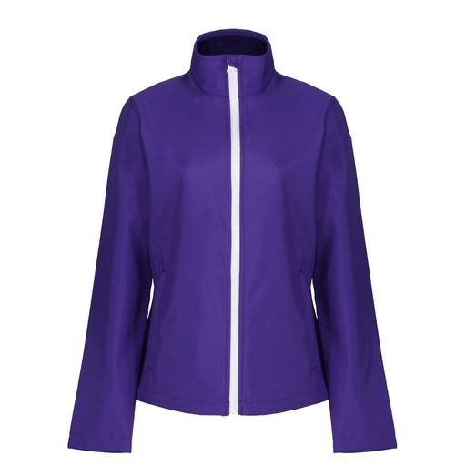 Regatta Ablaze Women's Printable Softshell Vibrant Purple/ White