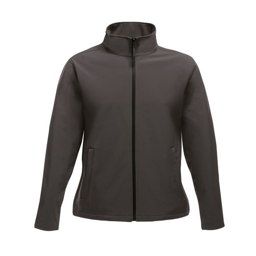 Regatta Ablaze Women's Printable Softshell Seal Grey/Black
