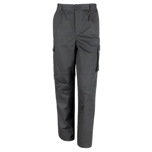 WORK-GUARD by Result Action Trousers (Reg) Black