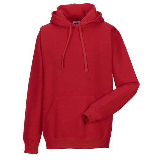 Russell Adult Hooded Sweatshirt Classic Red