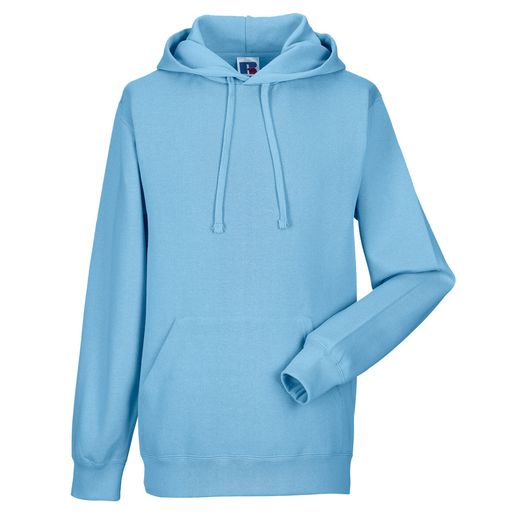 Russell Adult Hooded Sweatshirt Sky Blue