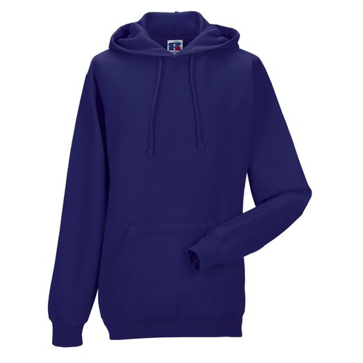 Russell Adult Hooded Sweatshirt Purple
