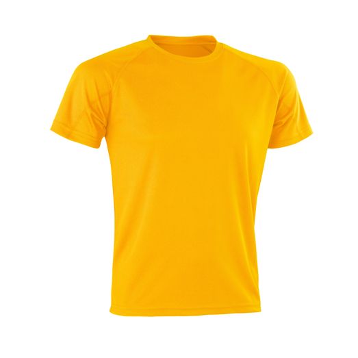 Spiro Impact Aircool Tee Gold