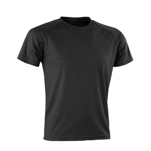 Spiro Impact Aircool Tee Black
