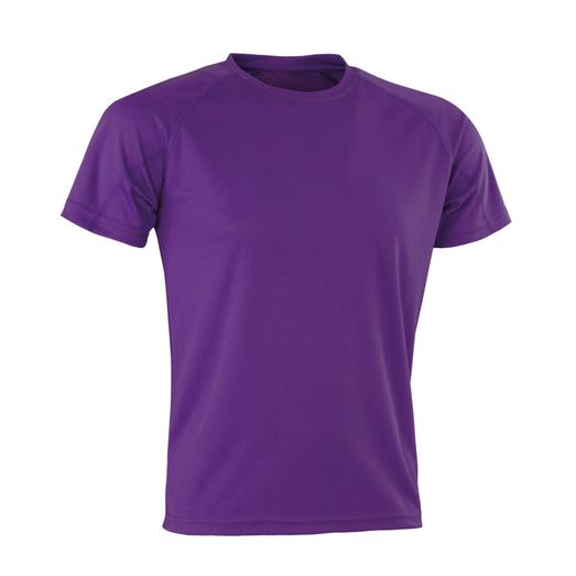 Spiro Impact Aircool Tee Purple