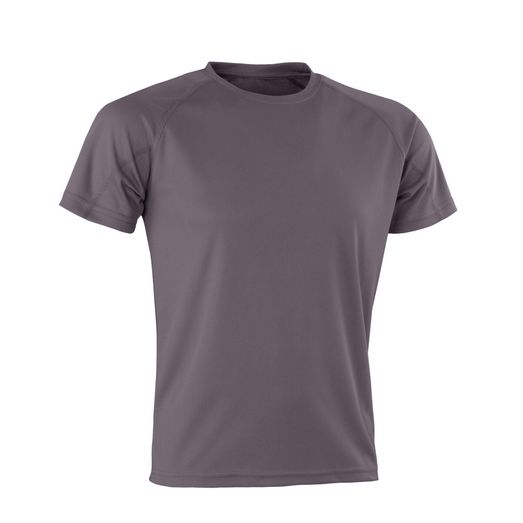 Spiro Impact Aircool Tee Grey