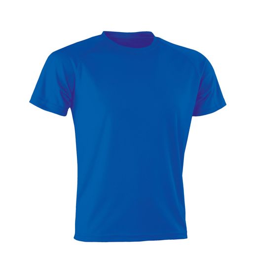 Spiro Impact Aircool Tee Royal Blue