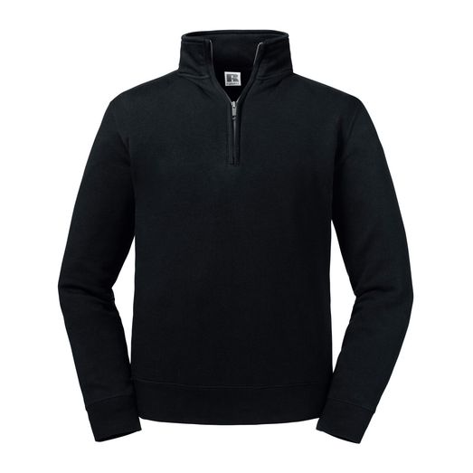 Russell Authentic 1/4 Zip Sweat Black