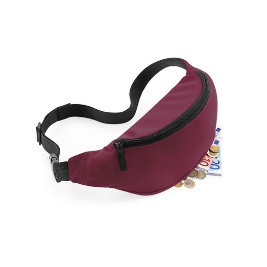 Bagbase Belt Bag Burgundy