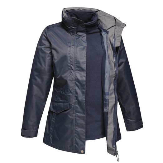 Regatta Benson III Women's Breathable 3-in-1 Jacket Navy Blue