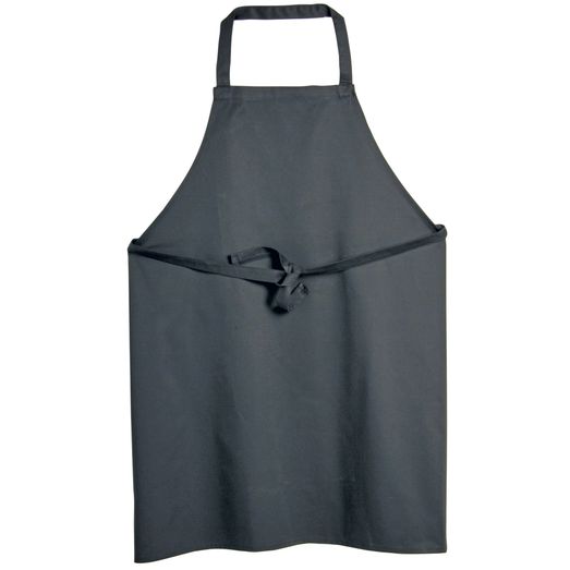 Dennys Bib Apron Without Pocket Black