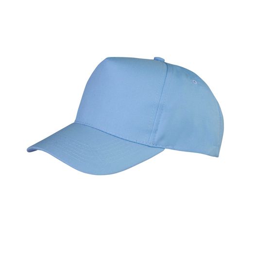 Result Core Boston 5-Panel Printers Cap Sky Blue