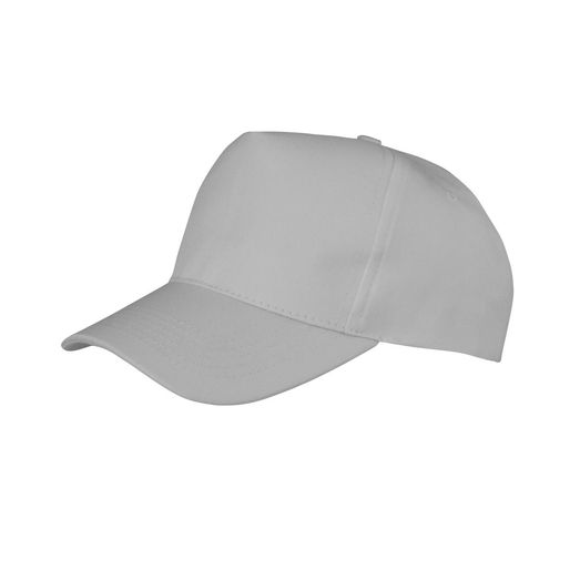 Result Core Boston 5-Panel Printers Cap Dove Grey