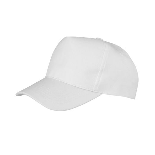 Result Core Boston 5-Panel Printers Cap White