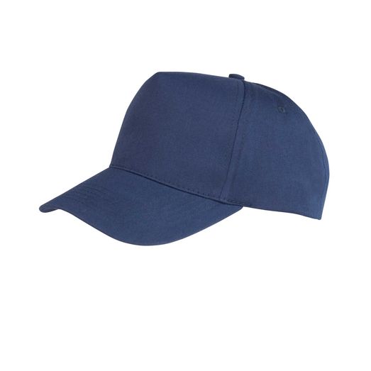 Result Core Boston 5-Panel Printers Cap Navy Blue