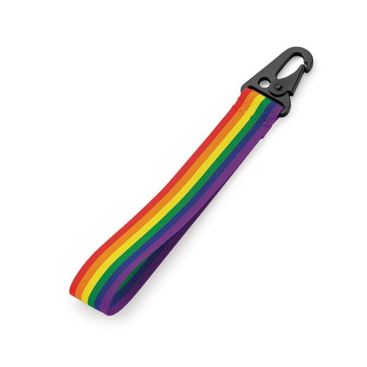 Bagbase Brandable Key Clip Rainbow