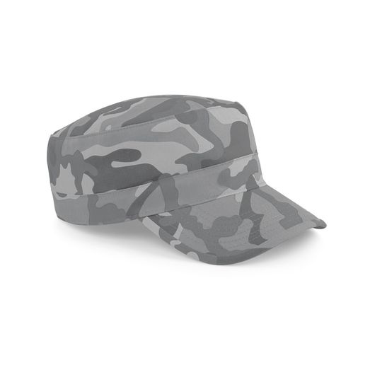 Beechfield  Camo Army Cap Arctic Camo