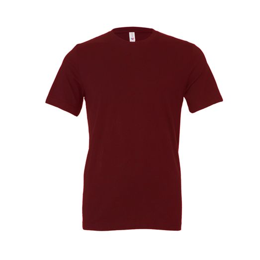 Bella Canvas Unisex Jersey Short Sleeve Tee Maroon