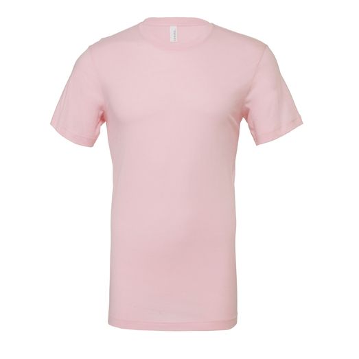 Bella Canvas Unisex Jersey Short Sleeve Tee Soft Pink