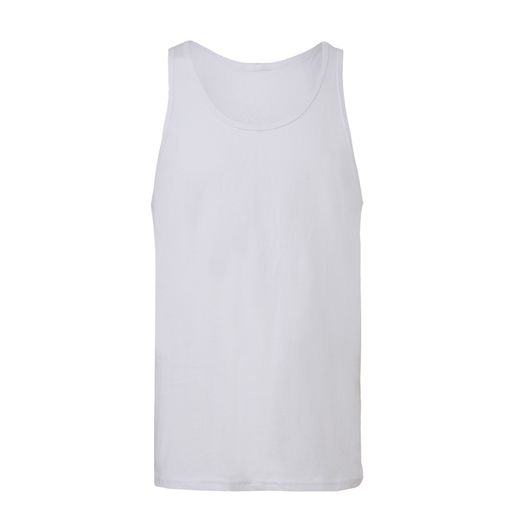 Bella Canvas Unisex Jersey Tank White
